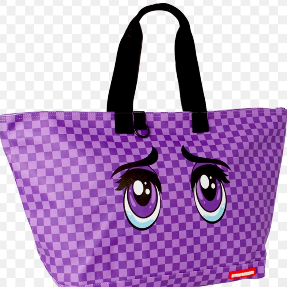 Limited Addition Spray ground Anime eyes tote bag